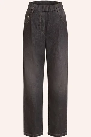 Brunello Cucinelli 7/8-Jeans schwarz