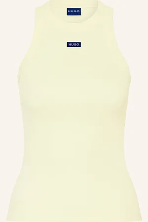 Hugo Blue Top Easy Tank gelb