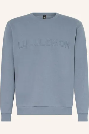 Lululemon Sweatshirt Steady State Crew Graphic blau