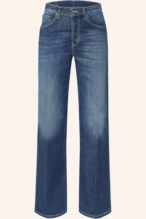 Dondup Wide Leg Jeans Jacklyn blau
