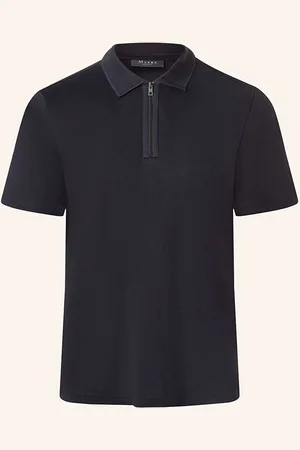 Maerz Jersey-Poloshirt blau