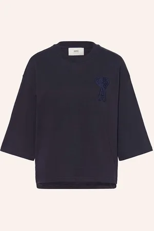 Ami Oversized-Shirt blau