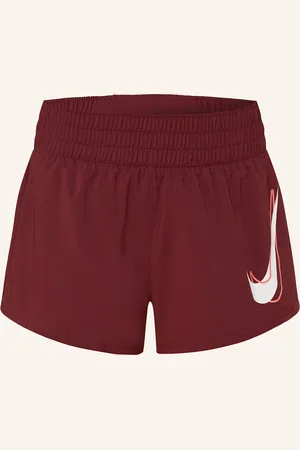 Nike 2-In-1-Laufshorts One Swoosh rot