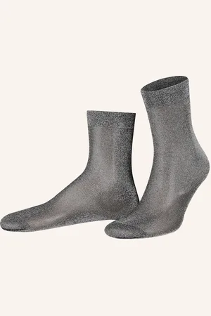 Wolford Feinstrumpf-Söckchen Shimmer schwarz