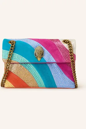 Kurt Geiger Umhängetasche Kensington Mini Mit Schmucksteinen blau