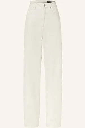 Armani Exchange Wide Leg Jeans weiss