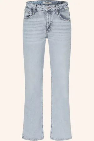Mavi Wide Leg Jeans Ibiza blau