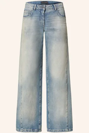 Luisa Cerano Straight Jeans blau
