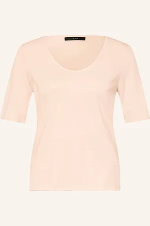 Oui T-Shirt Mit 3/4-Arm orange