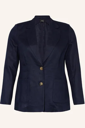 Persona by Marina Rinaldi Leinenblazer Labile blau