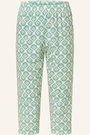 Calida 3/4-Schlafshorts Favourites Botanic blau
