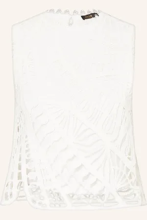 Maje Häkeltop weiss