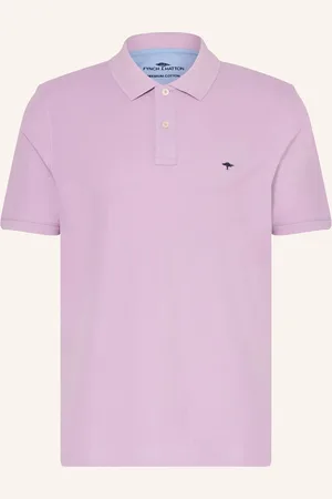 Fynch-Hatton Piqué-Poloshirt lila