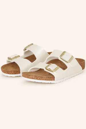 Birkenstock Pantoletten Arizona weiss