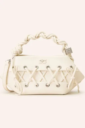 Ganni Handtasche Bou Bag Mini weiss