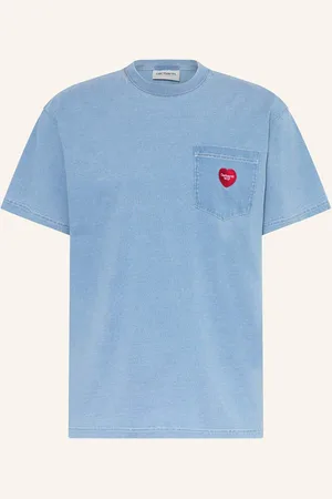 Carhartt T-Shirt Ingo Pocket In Jeansoptik blau