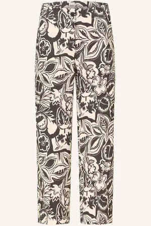 Brax Culotte Maine S Mit Leinen schwarz