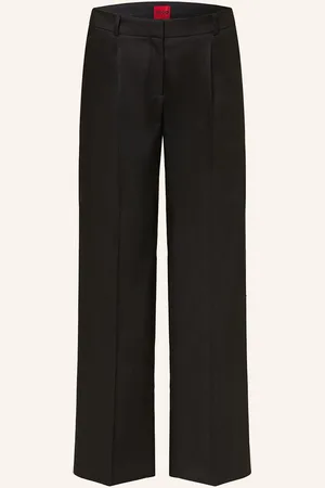 HUGO BOSS Marlenehose Halati Mit Leinen