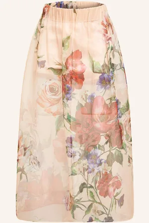 Dolce & Gabbana Seidenrock beige