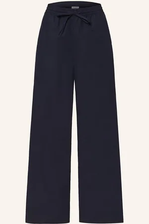 Marc O’ Polo Marlenehose Mit Leinen blau