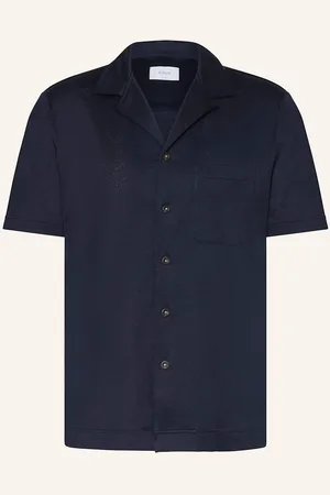 Eton Resorthemd Regular Fit blau