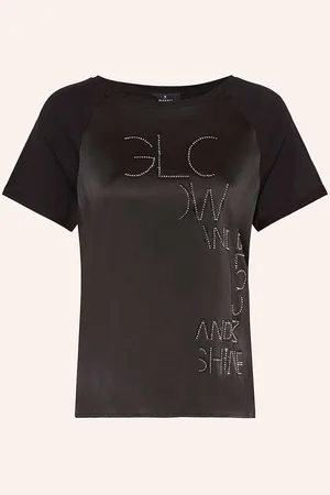 monari T-Shirt Mit Schmucksteinen