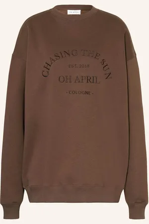 Oh April Sweatshirt Ov braun