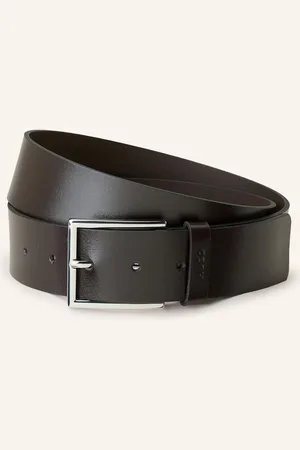 HUGO BOSS Ledergürtel Giaspo braun