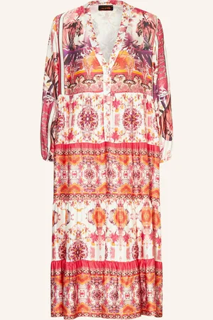 miss goodlife Satinkleid orange
