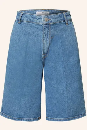 SELECTED Jeansshorts blau