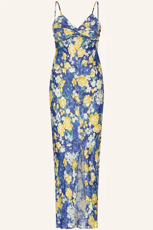 Claudie Pierlot Satinkleid blau