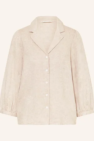 MSCH Bluse Mschpennie Ginia Mit Leinen Und 3/4-Arm