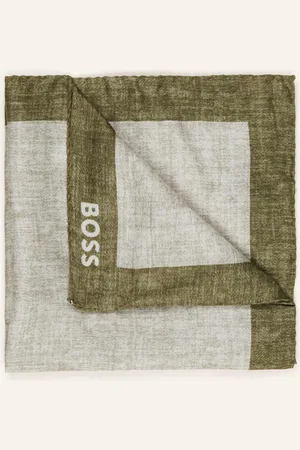 HUGO BOSS Einstecktuch gruen