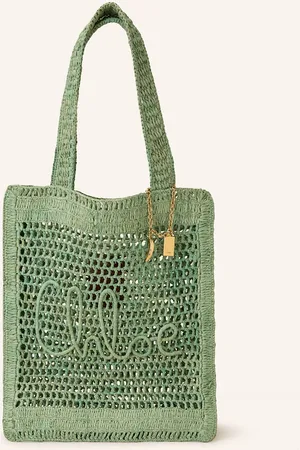 Chloé Shopper Summer Banana gruen