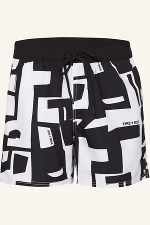 FIRE & ICE Badeshorts schwarz