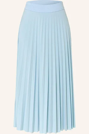 Rich & Royal Plisseerock blau