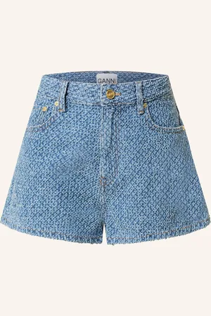Ganni Jeansshorts blau