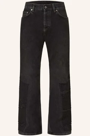 OFF-WHITE Jeans Flared Fit schwarz