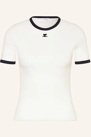 Courrèges T-Shirt weiss