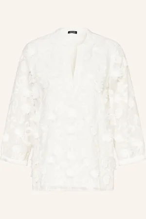 JOOP! Blusenshirt Belle Mit 3/4-Arm weiss