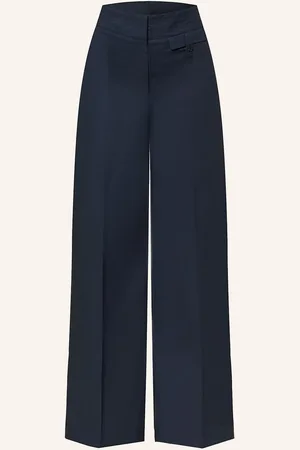 HUGO BOSS Marlenehose tiana6 blau