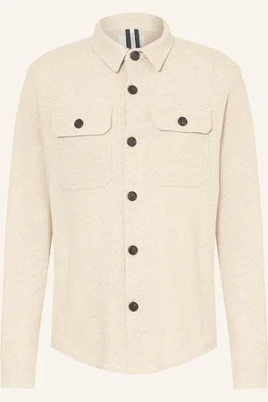 Profuomo Strick-Overshirt