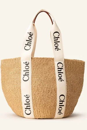 Chloé Shopper Woody Large beige
