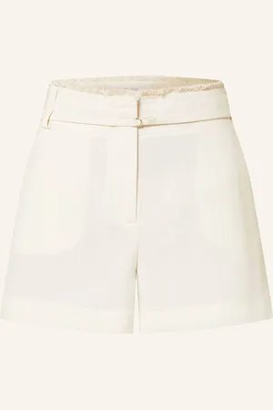 Patrizia Pepe Shorts Mit Leinen beige