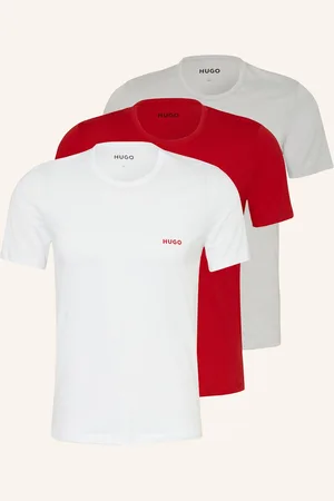 HUGO BOSS 3er-Pack T-Shirts rot