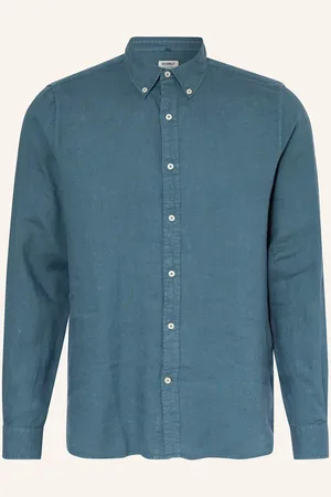 ECOALF Leinenhemd Malibu Regular Fit gruen