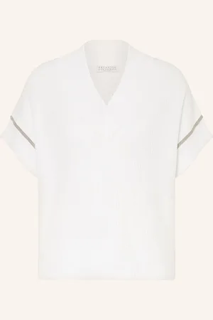 Brunello Cucinelli Strickshirt Mit Schmucksteinen