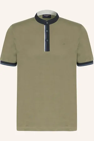 Olymp Piqué-Poloshirt gruen