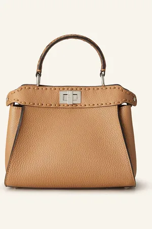 Fendi Handtasche Peekaboo Mini braun