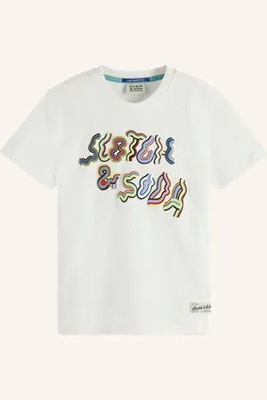 Scotch&Soda T-Shirt weiss